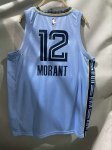 NBA 12 Morant Memphis Grizzlies Statement Edition Maillot 2022-23